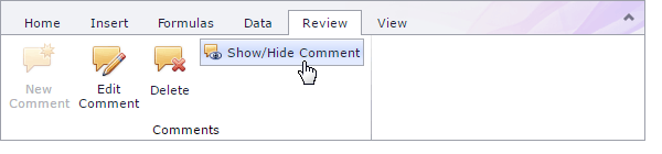 EUD_Spreadsheet_ShowComment_Ribbon